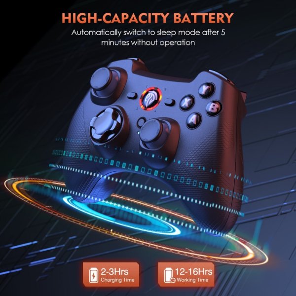 EasySMX Arion 9101 Langaton peliohjain PS3/Android/PC Musta