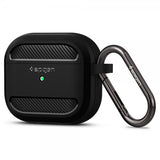 Spigen AirPods 3 -kuoret Rugged Armor Matte Black