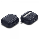Spigen AirPods 3 -kuori, Rugged Armor Charcoal Gray