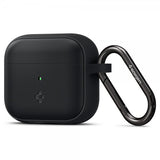 Spigen AirPods 3 -kuoret, Silicone Fit, musta