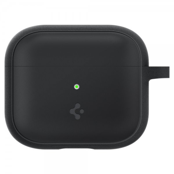 Spigen AirPods 3 -kuoret, Silicone Fit, musta