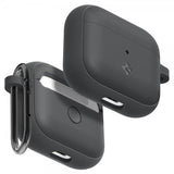 Spigen AirPods 3 -kuoret, Silicone Fit, Charcoal