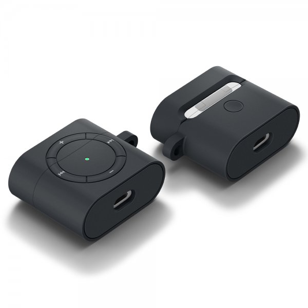 Spigen AirPods 3 -kuoret Classic Shuffle Charcoal