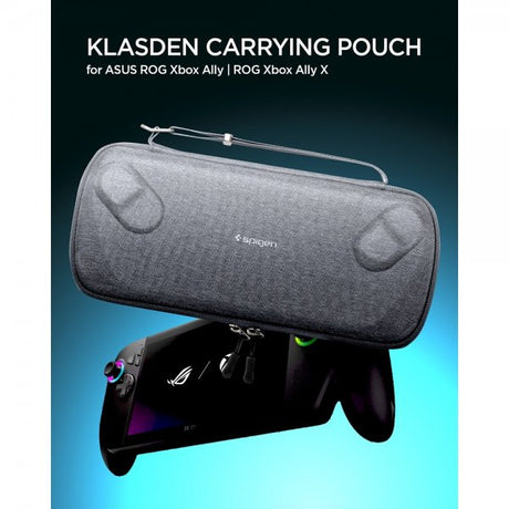Spigen ASUS ROG Xbox Ally X Pussukka Klasden Pouch Charcoal Gray