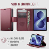 CaseMe Samsung Galaxy Z Fold 8 Kotelo 023 Series Punainen