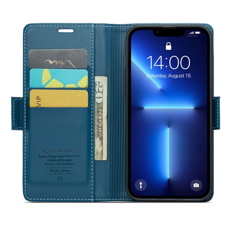 CaseMe iPhone 13 Pro Kotelo 023 Series Sininen
