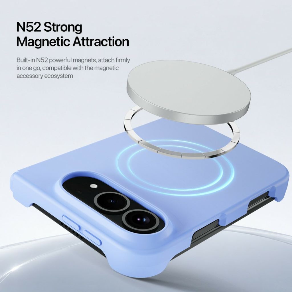 Dux Ducis iPhone Duo Kuori Piel Series MagSafe Sininen