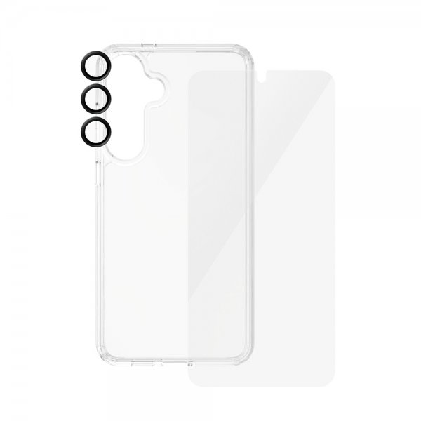 PanzerGlass Samsung Galaxy S24 Plus Kuori Näytönsuoja Kameran suojus 3-in-1-pakkaus