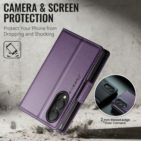 CaseMe Samsung Galaxy Z Fold 8 Kotelo 023 Series Violetti