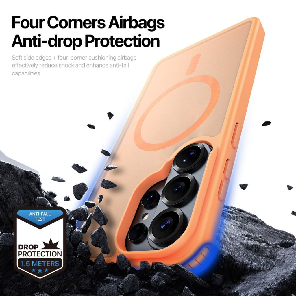 Dux Ducis Samsung Galaxy S26 Ultra Kuori Yind Series MagSafe Oranssi