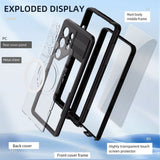 Redpepper Samsung Galaxy S25 Ultra Kuori Vesitiiveys IP68 MagSafe Musta