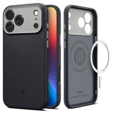 Spigen iPhone 17 Pro -kuori Nano Pop MagFit Black Sesame