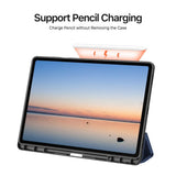 Dux Ducis Samsung Galaxy Tab S12 Plus Kotelo DOMO Series Sininen