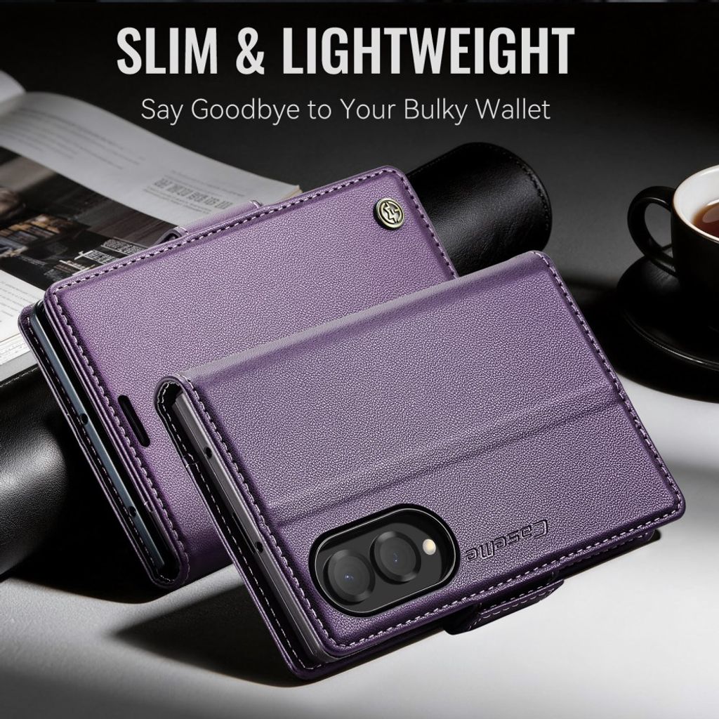 CaseMe Samsung Galaxy Z Fold 8 Kotelo 023 Series Violetti