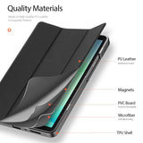 Dux Ducis Samsung Galaxy Tab A9/Galaxy Tab A11 Kotelo DOMO Series Musta