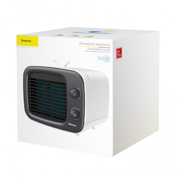 Baseus Fläkt Time Desktop Air Cooler Musta Valkoinen