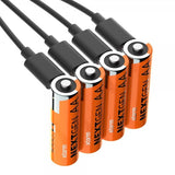 Xtorm AA-akku, ladattava, USB-C, 4 kpl:n pakkaus