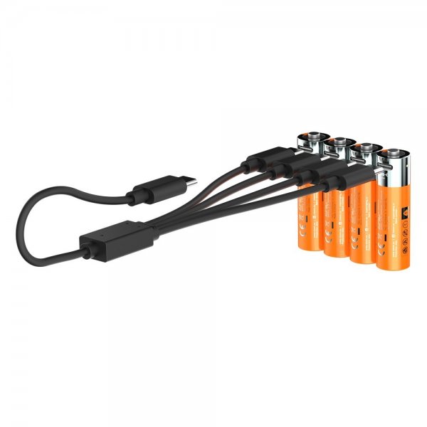 Xtorm AA-akku, ladattava, USB-C, 4 kpl:n pakkaus