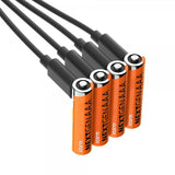 Xtorm Akku AAA Ladattavat USB-C 4-pakkaus