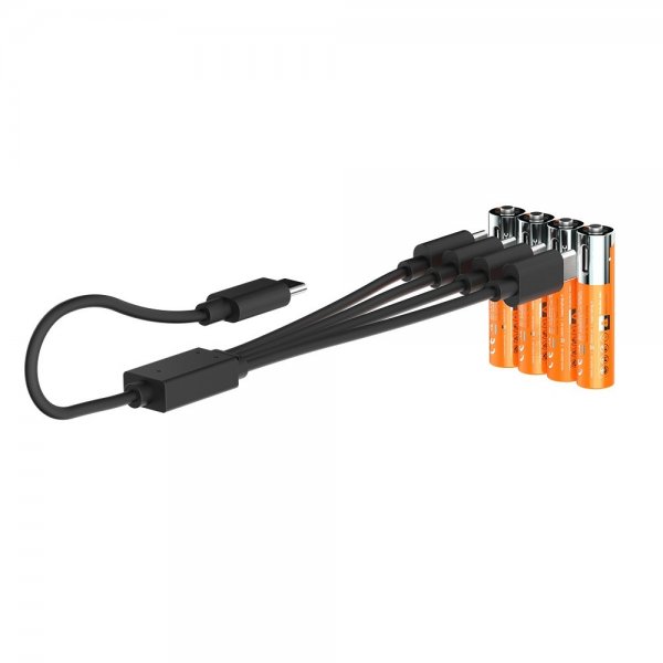 Xtorm Akku AAA Ladattavat USB-C 4-pakkaus