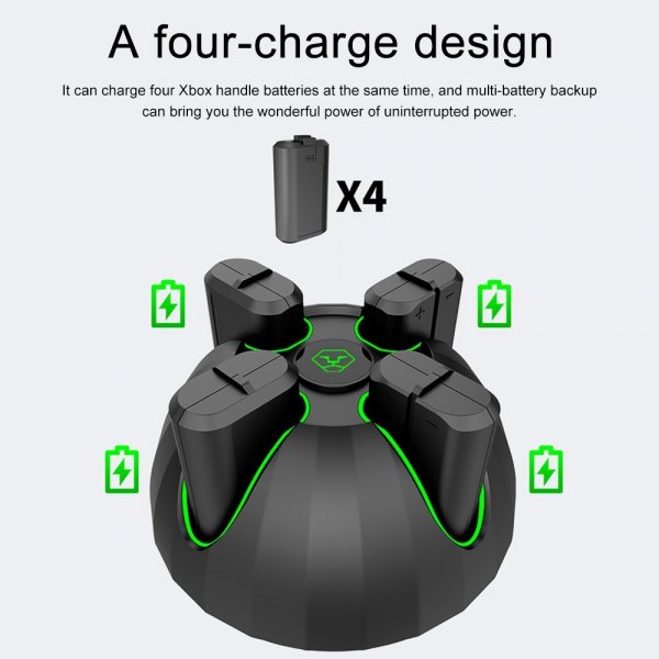 Aolion Akun Latausasema Xbox-peliohjaimille