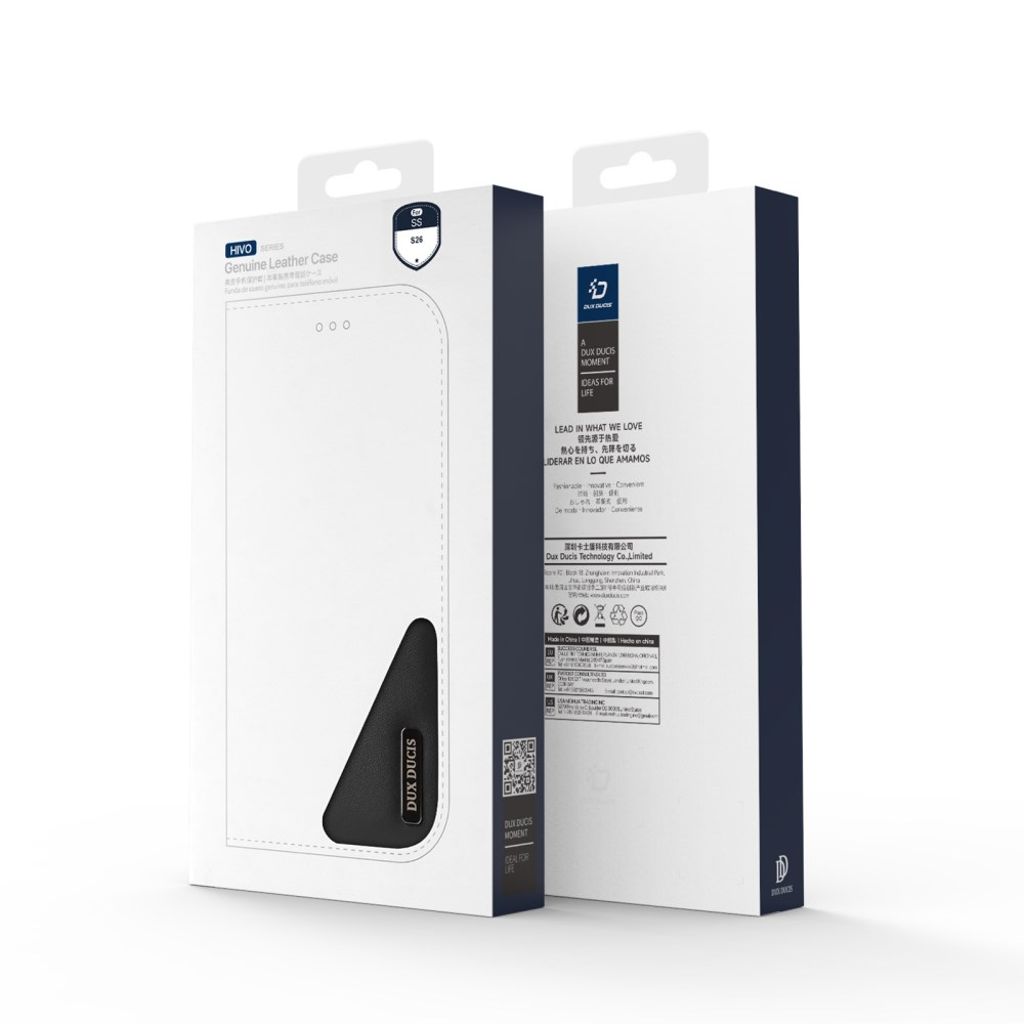 Dux Ducis Samsung Galaxy S26 Kotelo Hivo Series Musta