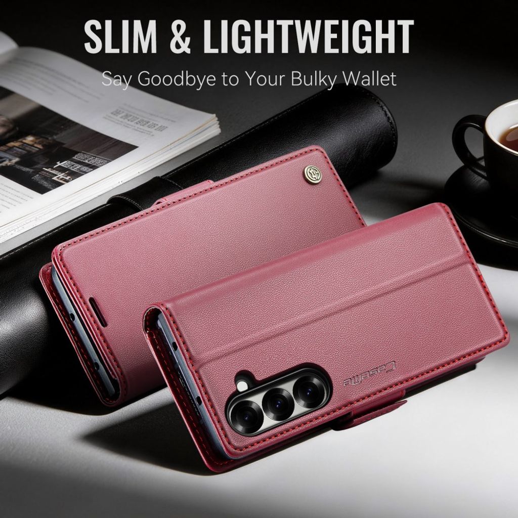 CaseMe Samsung Galaxy Z Fold 8 Ultra Kotelo 023 Series Punainen