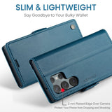 CaseMe Samsung Galaxy S24 Ultra Kotelo 023 Series Sininen