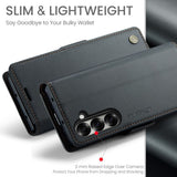 CaseMe Samsung Galaxy Z Fold 7 Kotelo 023 Series Musta
