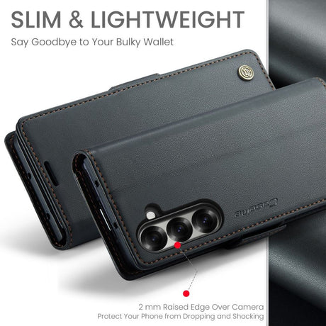 CaseMe Samsung Galaxy Z Fold 7 Kotelo 023 Series Musta