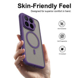 Xiaomi 17T Pro Kuori Pesty MagSafe Violetti