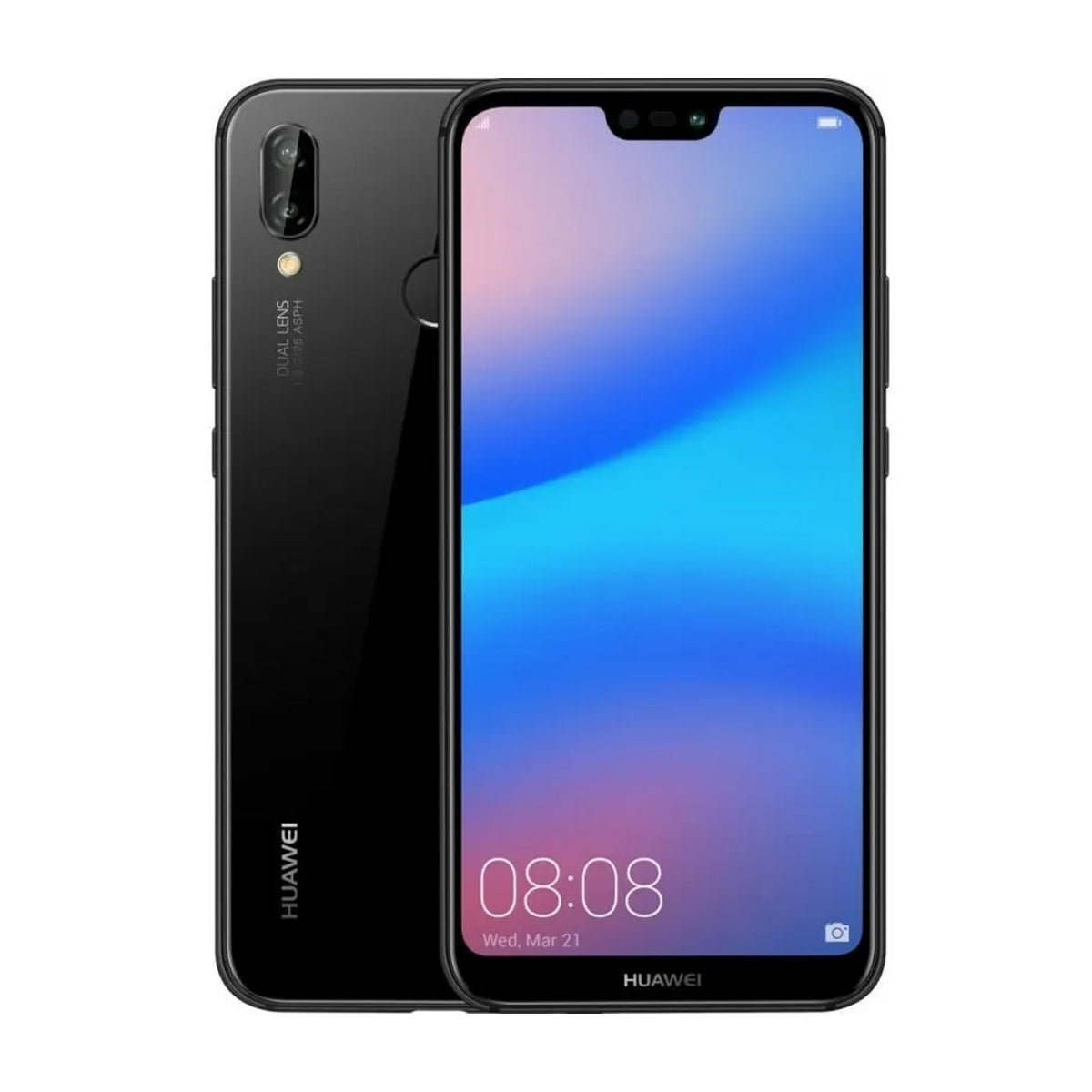 Käytetty Huawei P20 Lite 64GB Musta – Erittäin hyväkuntoinen