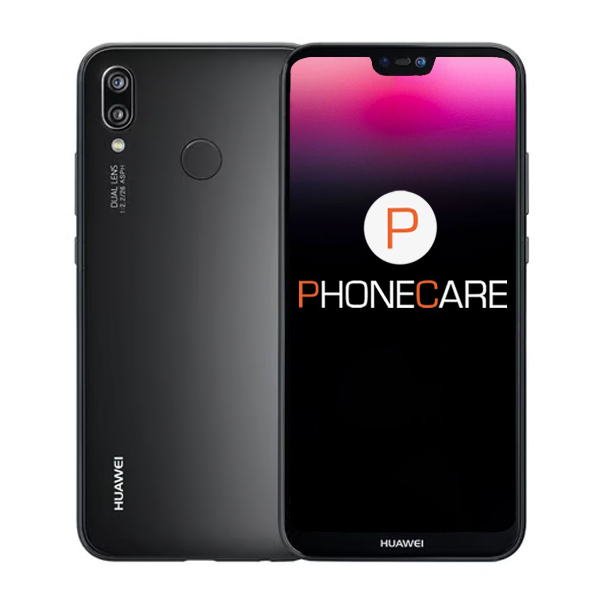 Käytetty Huawei P20 Lite Dual 64GB Musta – Hyvä kunto