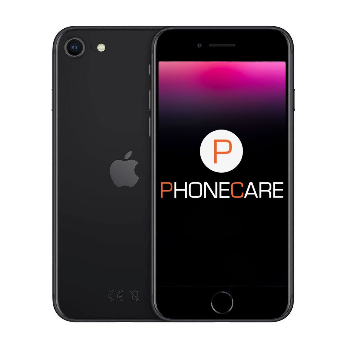 Käytetty iPhone SE 2020 128GB Musta – Käytetty kunto