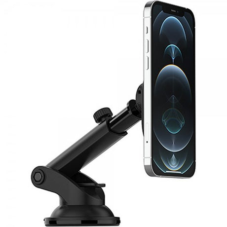 Otterbox Autoteline Car Dash & Windshield Mount MagSafe Musta