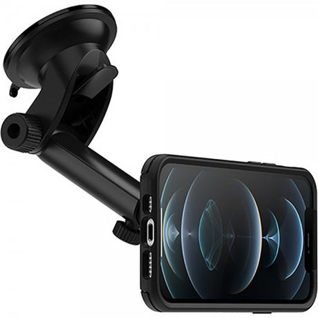 Otterbox Autoteline Car Dash & Windshield Mount MagSafe Musta