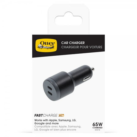 Otterbox Autolaturi 2 USB-C 65W Musta