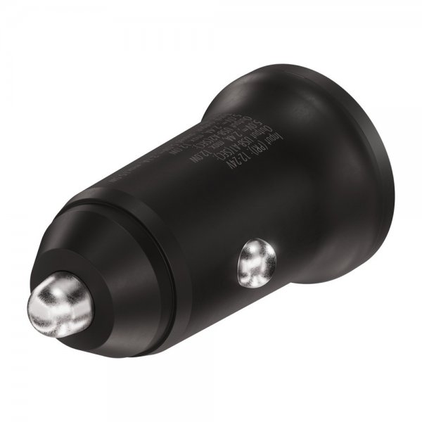 X2O autolaturi 2x12W USB-A Musta