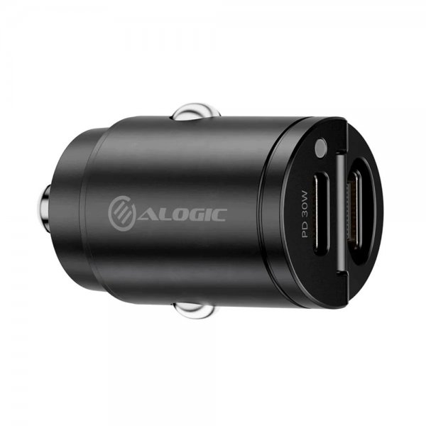 ALOGIC Autolaturi 30W Rapid Power Mini 2xUSB-C