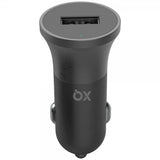 Xqisit Autolaturi Lightning-kaapelilla 1m 12W Musta