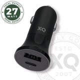 Xqisit autolaturi PD 27W USB-A & USB-C