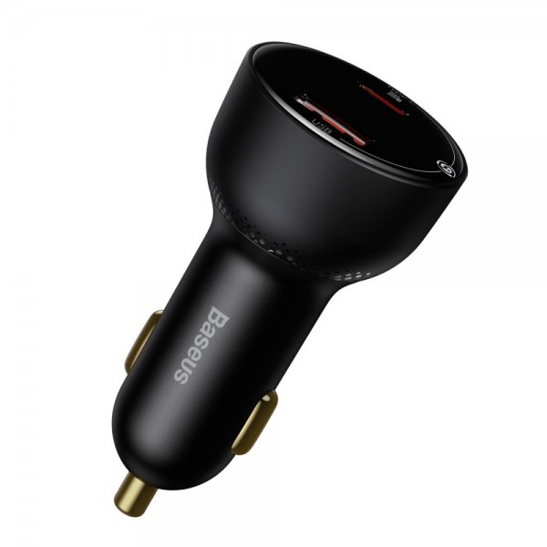 Baseus autolaturi Superme USB-C & USB-A 100W Musta