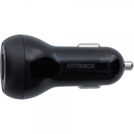 Otterbox Autolaturi USB-C 20W & USB-A 12W Musta