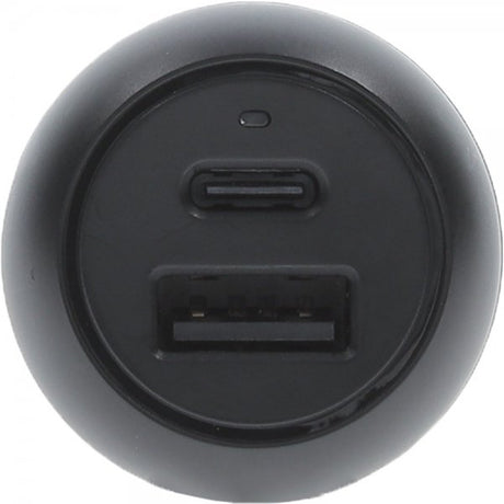 Otterbox Autolaturi USB-C 20W & USB-A 12W Musta