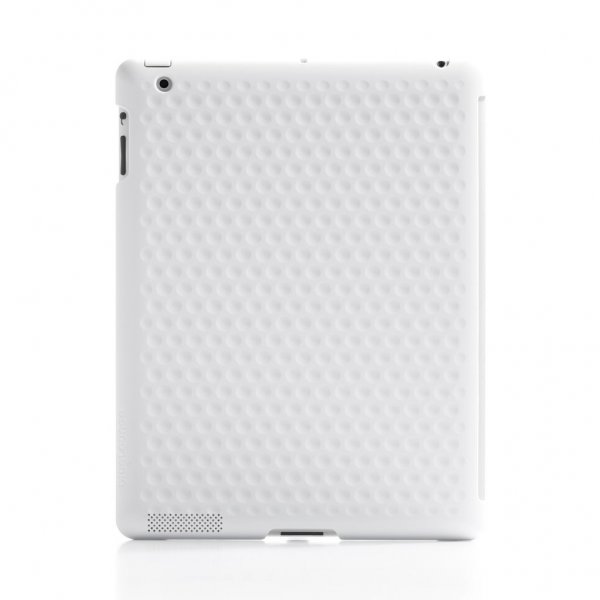 Bluelounge iPad 9.7 (2/3/4 sukupolvi) suojakotelo, Golf, valkoinen