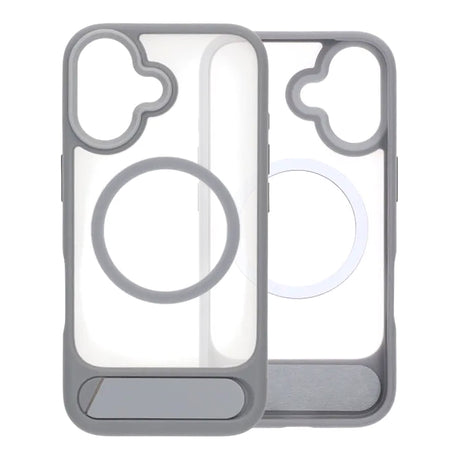 iPhone 17 Kuori jalustalla MagSafe Harmaa