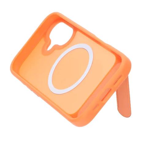 iPhone 17 Kuori jalustalla MagSafe Oranssi