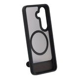 Samsung Galaxy S25 Kuori jalustalla MagSafe Musta