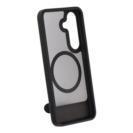 Samsung Galaxy S25 Kuori jalustalla MagSafe Musta