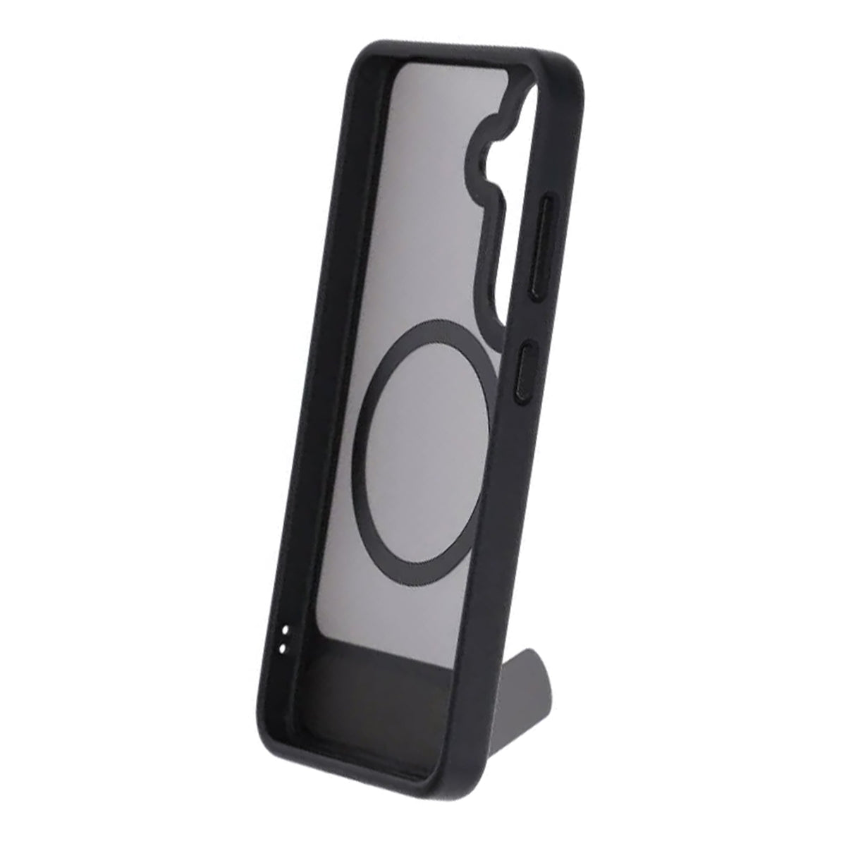 Samsung Galaxy S25 Kuori jalustalla MagSafe Musta